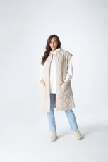 Stone Longline Gilet /
