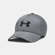 Storm Blitzing Mens Adjustable Cap Pitch Gray / Black OSFM