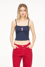 Strappy Lollipop Top - Navy