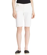 Stretch Cotton Shorts White 16 11 Stretch Cotton Shorts White 16 11