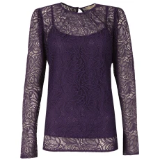 Stretch Lace T Shirt