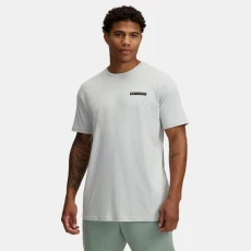 Strip Logo Mens Short Sleeve Hydro Green / Black Strip Logo Mens Short Sleeve Hydro Green / Black