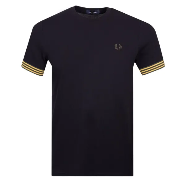 Striped Cuff T-Shirt