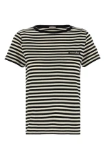 Striped t-shirt White/Black Size Striped t-shirt White/Black Size