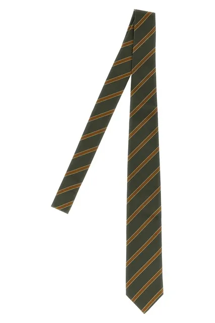 Striped tie - Green