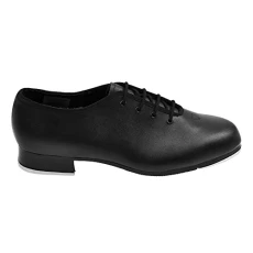 Student Tap SF3710LA PU Top Oxford Style Lace up Shoes Black (Numeric_10)