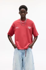 Stwd Art Exhibition T hirt - Burgundy