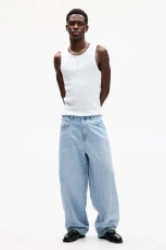 Stwd Barrel Jeans - Pale indigo