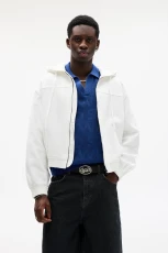 Stwd Hooded Cotton Jacket - Off white