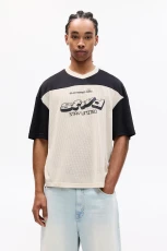 Stwd Mesh Hockey T hirt - White