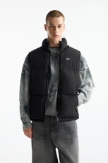 Stwd Puffer Gilet - Black