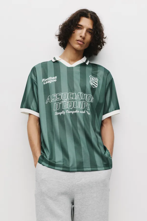 Stwd Soccer T-Shirt - Striped