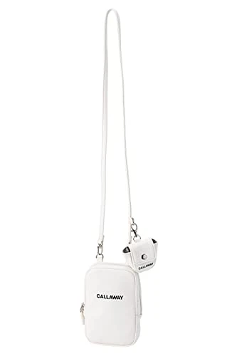 STYLE-L SHOULDER WMS WHT SS 2022 Shoulder Bag, White, Women's, 4.7 x 7.1 x 1.4 inches (12 x 18 x 3.5 cm)