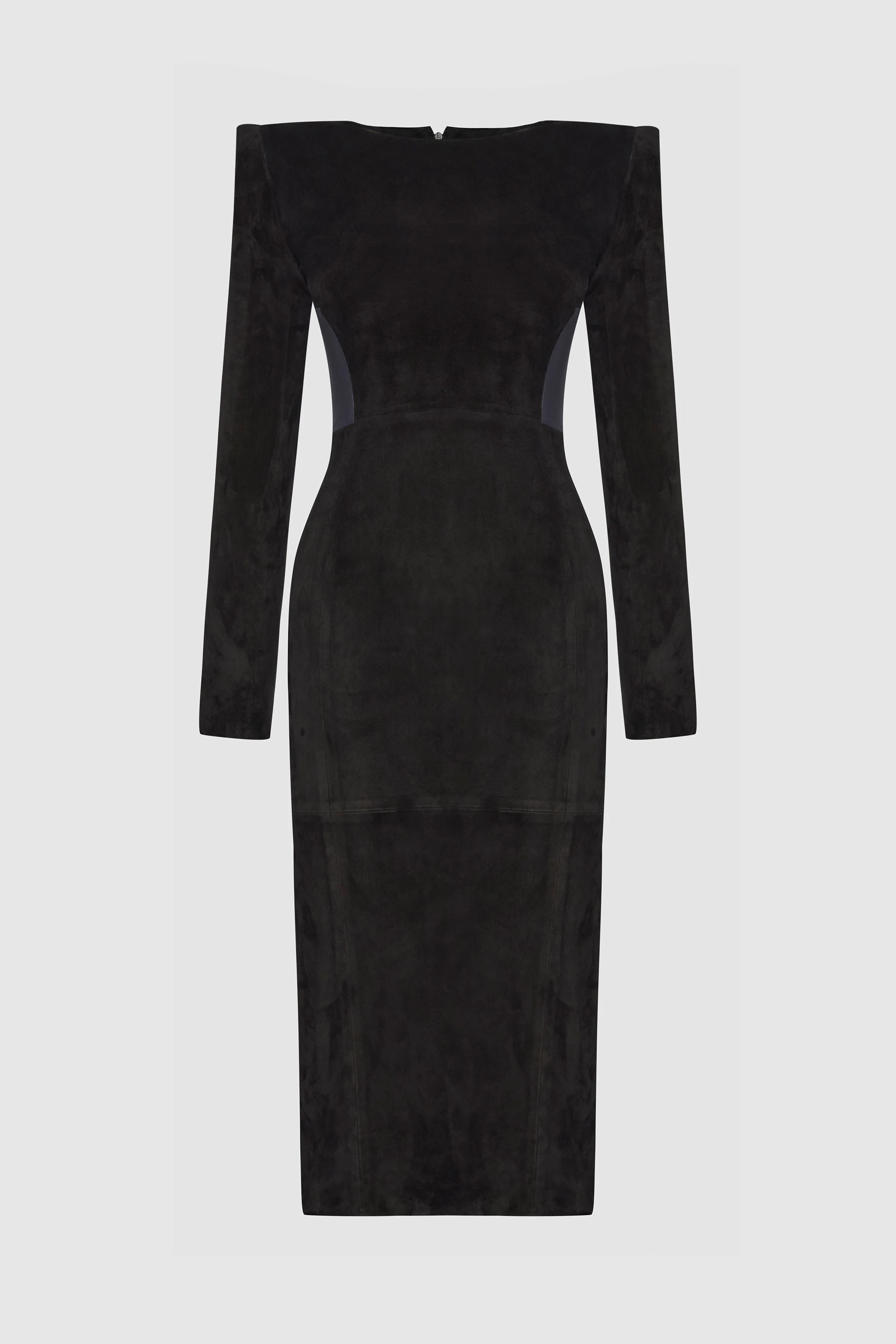 Suede Icon Dress Black