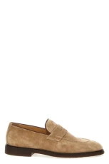 Suede loafers Beige Size Suede loafers Beige Size