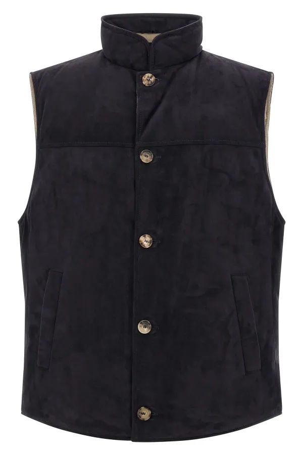 Suede Vest