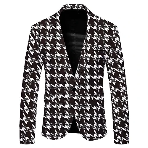 Suit Jacket Men's Large Size – Jacket Men's Regular Fit V Neck Blazer Cotton Elegant Suit Jacket with Button Placket Fit Soft Tuxedo Leisure Modern Suit Jackets Wedding Costume Jacket, black, S