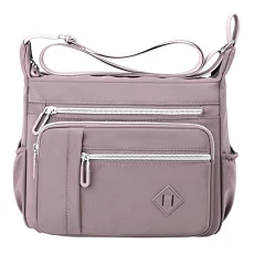 Suitcase with Foam Insert Bags Women's Shoulder Handbag Spacious Multiple Pockets Bag Women's Crossbody Purse Fashion Carry Bag Top Satchel Pram Bags Red, gray, One Size