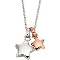 Suki Double Star Necklace