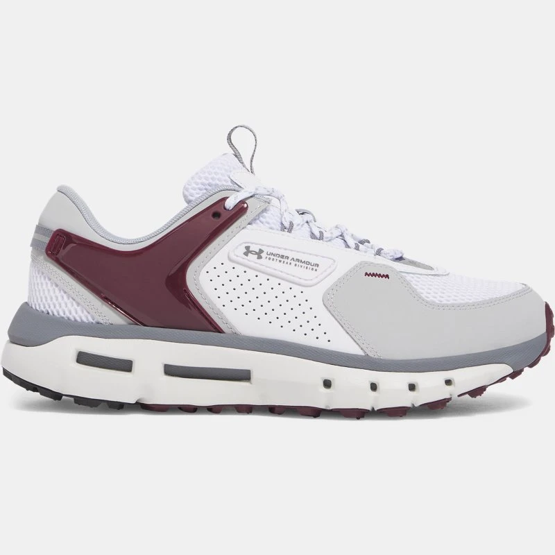 Summit Trek Mens Shoes White / Distant Gray / Dark Maroon (EU )