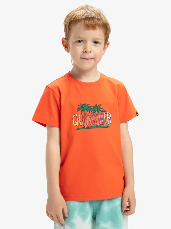 Sunny Palms - Short Sleeves T-Shirt for Boys -