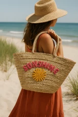 Sunny Straw Bag