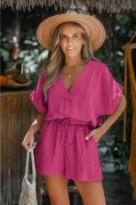 Sunset Blush Pink Playsuit
