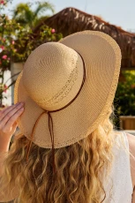 Sunshine Escape Straw Hat - Brown