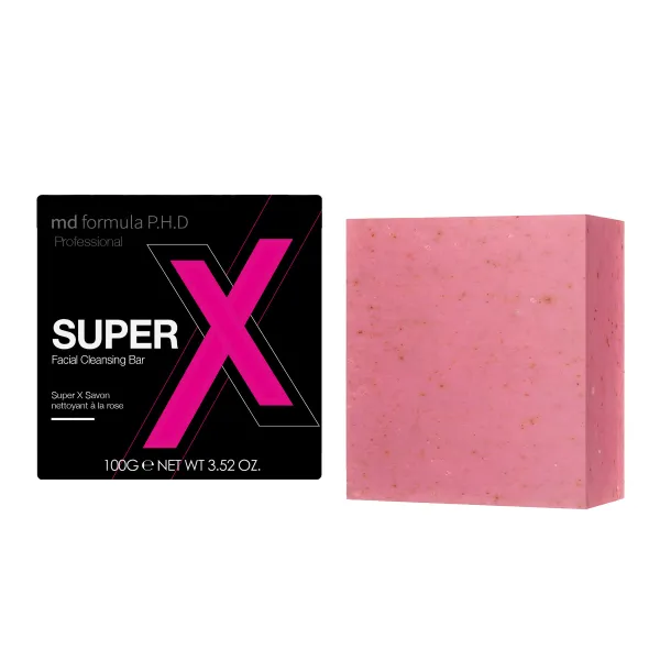 Super X Facial Cleansing Bar 100g - Transparent