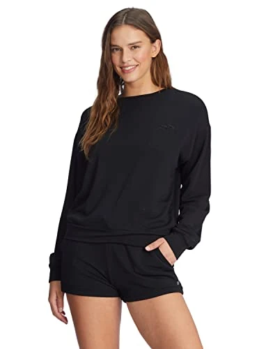 Surfing By Moonlight - Long Sleeve Lounge Top for Women