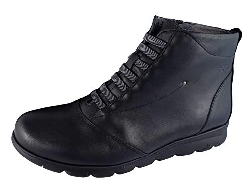 Susan Evel Sugar Black Leather Boot Black Size: 6 UK