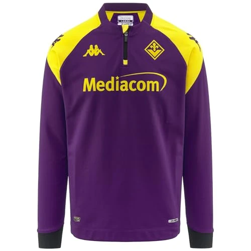 Sweatshirt ABLAS Pro 7 Fiorentina Purple Man Size XXL, Purple, Yellow, XXL