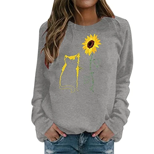 Sweatshirt Blazer Women Pullovers for Men Blouses for Women Business Casual rain Jacket Women Summer Sweaters for Women Lightweight Crewneck Womens Summer Tops Casual Grey