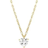 Sweetrock Gold Heart Necklace - 38cm