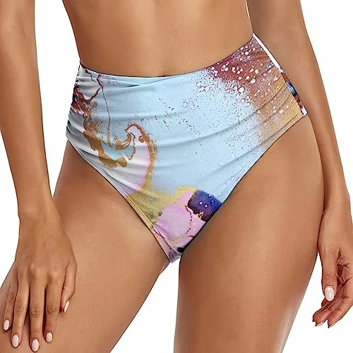 Swim Shorts Women Plus Size High Waist Breathable Women's Bottoms Ladies Swimming Costumes Swim Shorts Women with Liner 5 Inch Swimming Bottoms St Patrick's Day Earrings Spring