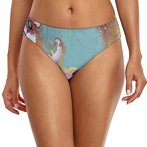 Swimming Shorts Boys Black Women Summer Sport Leisure Fashion Printed Bikini Swimming Bottom Pants Swimsuit Shorts, Hot Pink, L