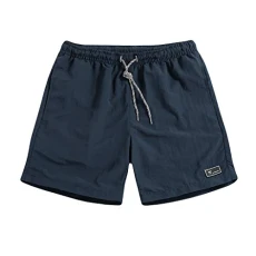 Swimming Shorts Plus Pants Casual Thin Trousers Size Short Fast-Drying Sports Summer Beach Men's Men's Pants Mens Lightweight Shorts with Pockets Dark Blue, L Mens Swimming Shorts with Zip Pockets