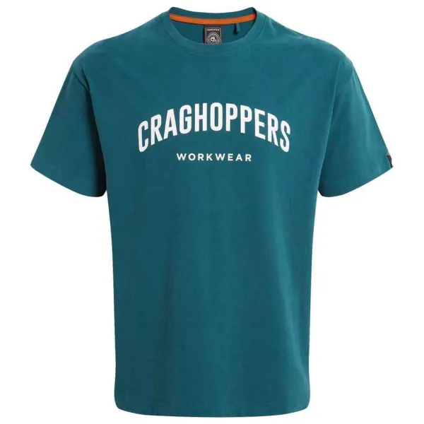 T-Shirt Batley Organic Cotton Dark Aegean Blue