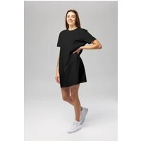 T-Shirt Dress Black S Dresses Tops Unisex Genderless Sustainable