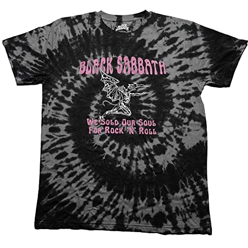 T Shirt We Sold Our Soul for Rock N Roll Official Unisex Black XL