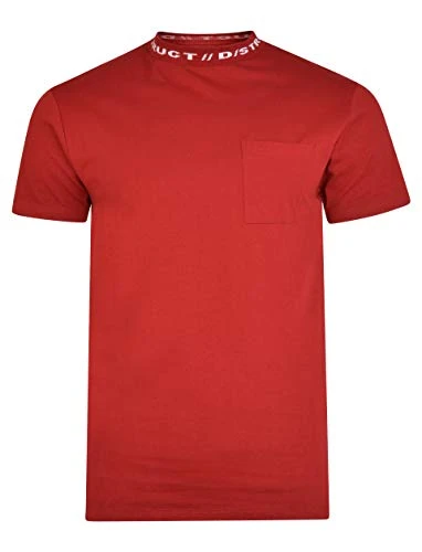 T-Shirts Men's Premium Short Sleeve Tee Shirt Graphic T-Shirt Top for Men (Medium, Collar Print Burg