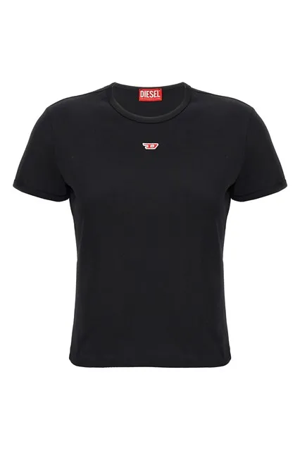 T-Uncutie-Long-D T-shirt - Black