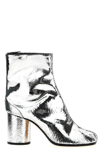 Tabi ankle boots - Silver