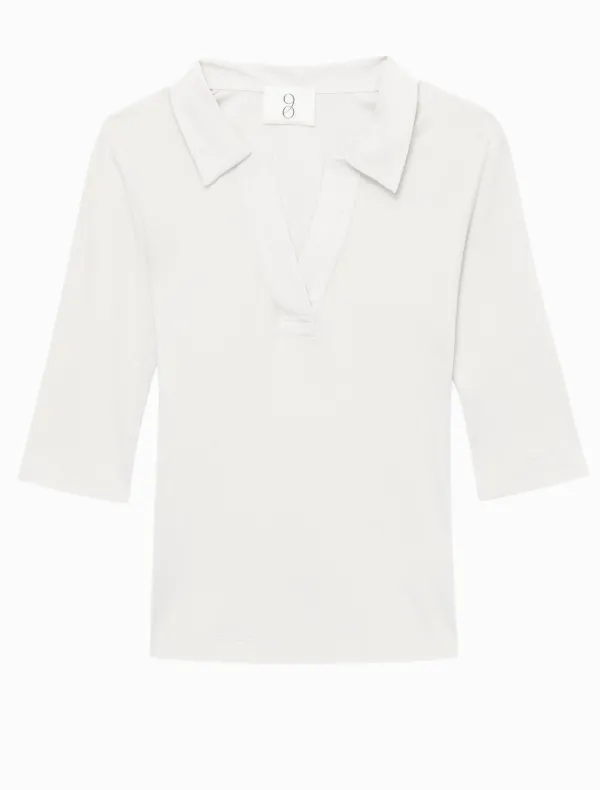 Tadeo Top in Chalk White