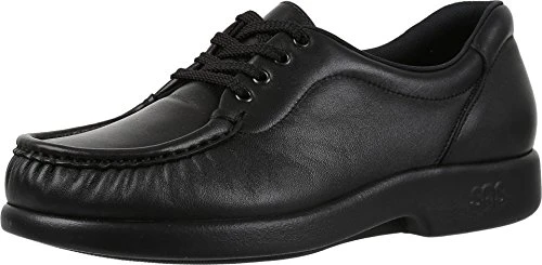 Take Time Women's Leather Shoes,Black,6.5W