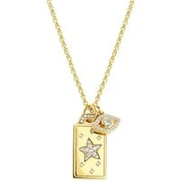 Talismani Gold Star Opportunity Necklace - 47cm