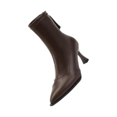 Tall Boots Side Zipper Boots for Women Ankle Boots Short Boots Single Shoes for Ladies Casual Shoes Leather Boots (Brown, 5) Tall Boots Side Zipper Boots for Women Ankle Boots Short Boots Single Shoes for Ladies Casual Shoes Leather Boots (Brown, 5)