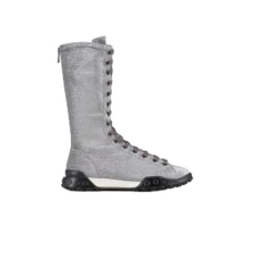 Tall Snkers Womens Knee High Boots Grey 2.5 Tall Snkers Womens Knee High Boots Grey 2.5