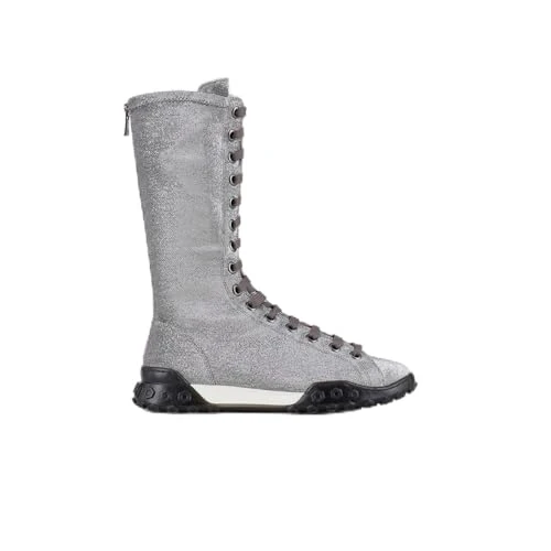 Tall Snkers Womens Knee High Boots Grey 2.5