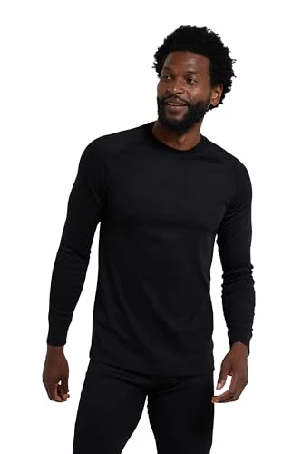 Talus Mens Thermal Baselayer Top - Quick Drying Jumper, Easy Care, Long Sleeves, Sweater, Breathable